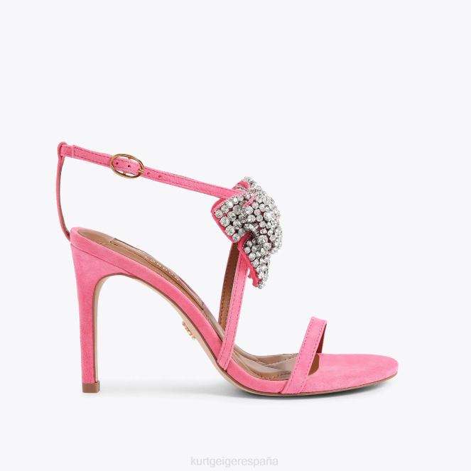Kurt Geiger mujer sandalia con lazo london bromley 95 2LPR337 | calzados rosa